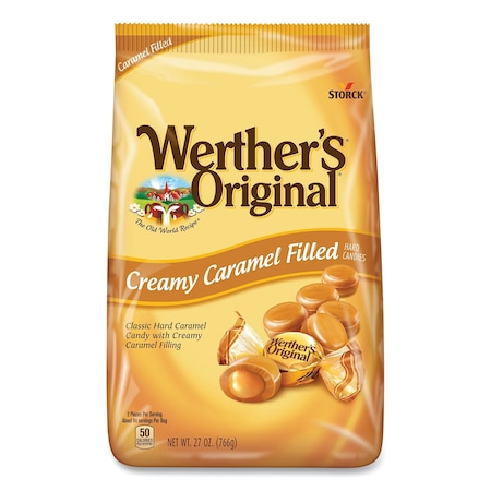 Werthers Original Hard Candies, Caramel, 27 oz Bag SUL46055